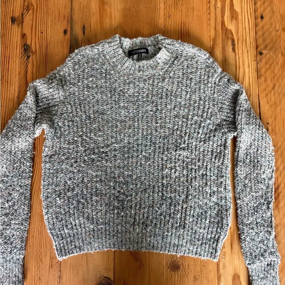 Intermix Gray Sweater